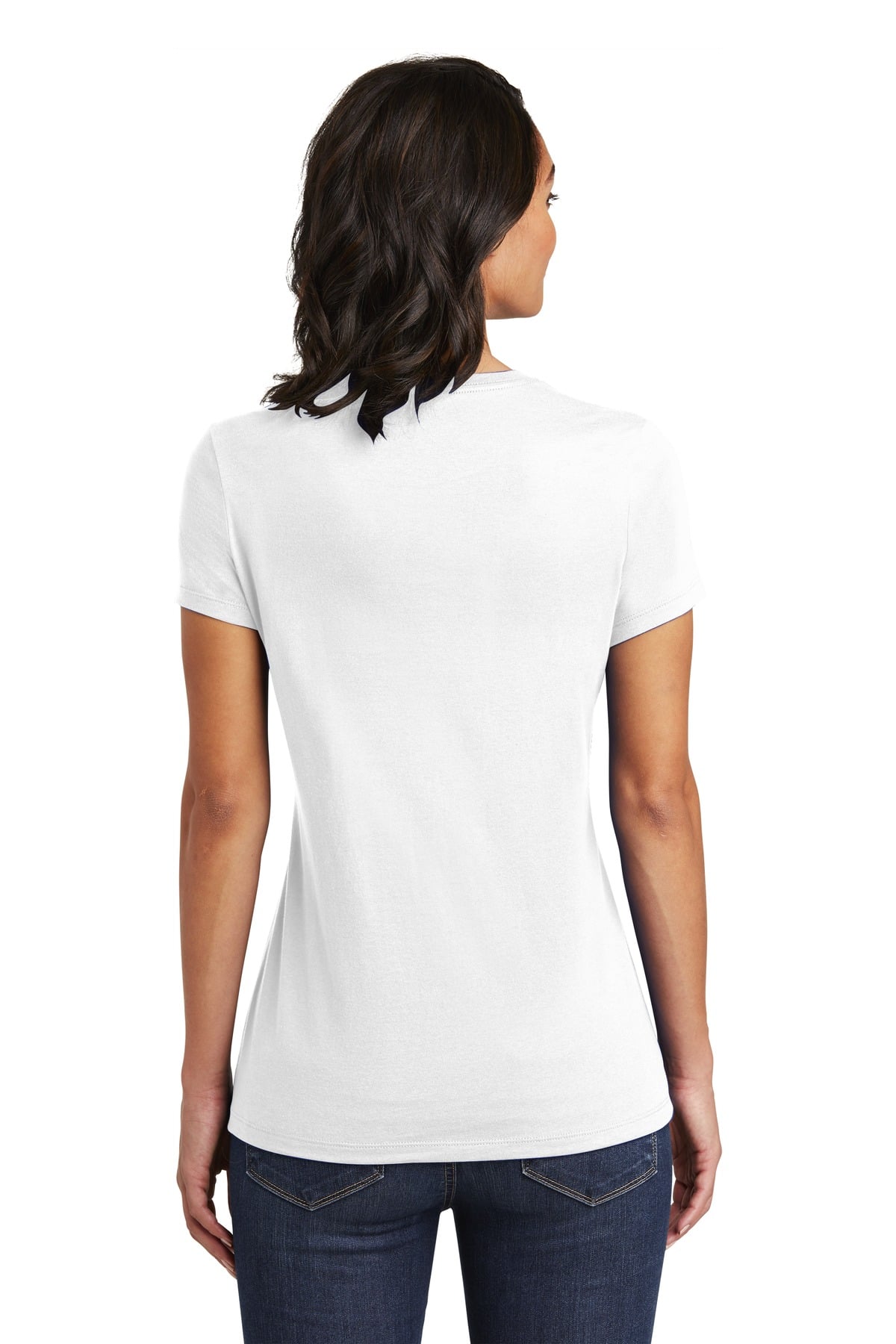 DT6002 District Womens Very Important Tee . - Back Image