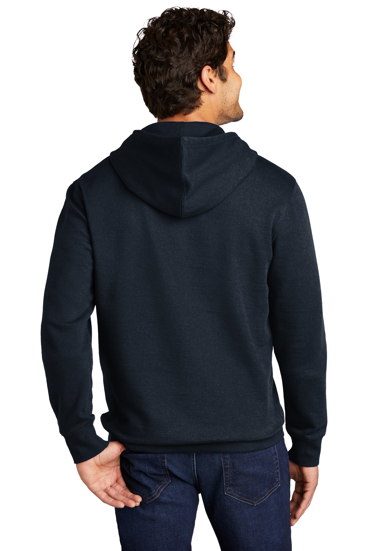 DT6100 District District V.I.T. Fleece Hoodie DT6100 District District V.I.T. Fleece Hoodie - Back Image