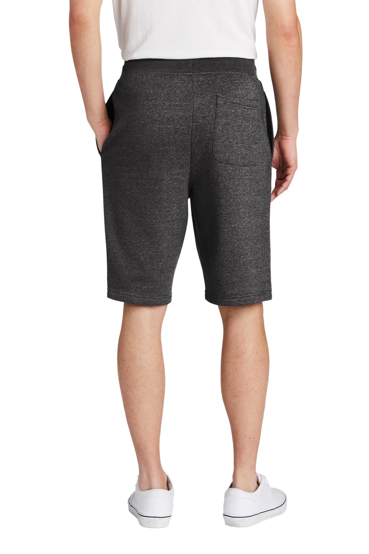 DT6108 District V.I.T. Fleece Short - Back Image