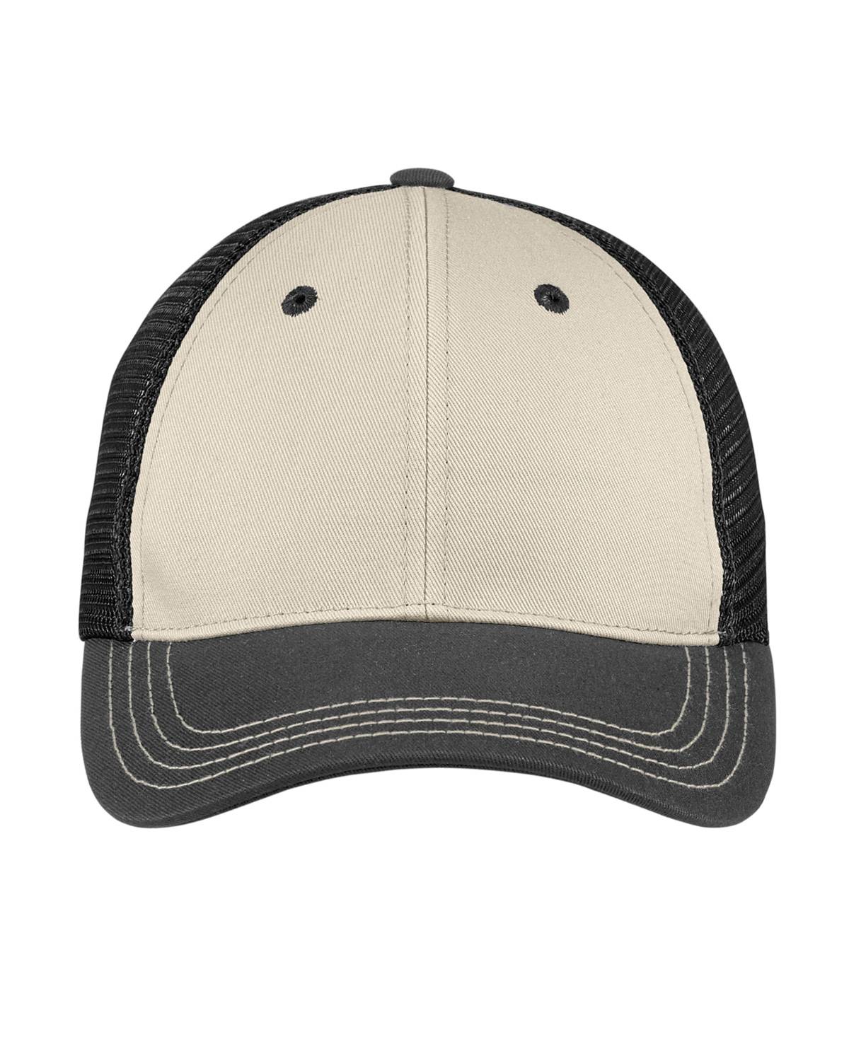 DT616 District Tri-Tone Mesh Back Cap