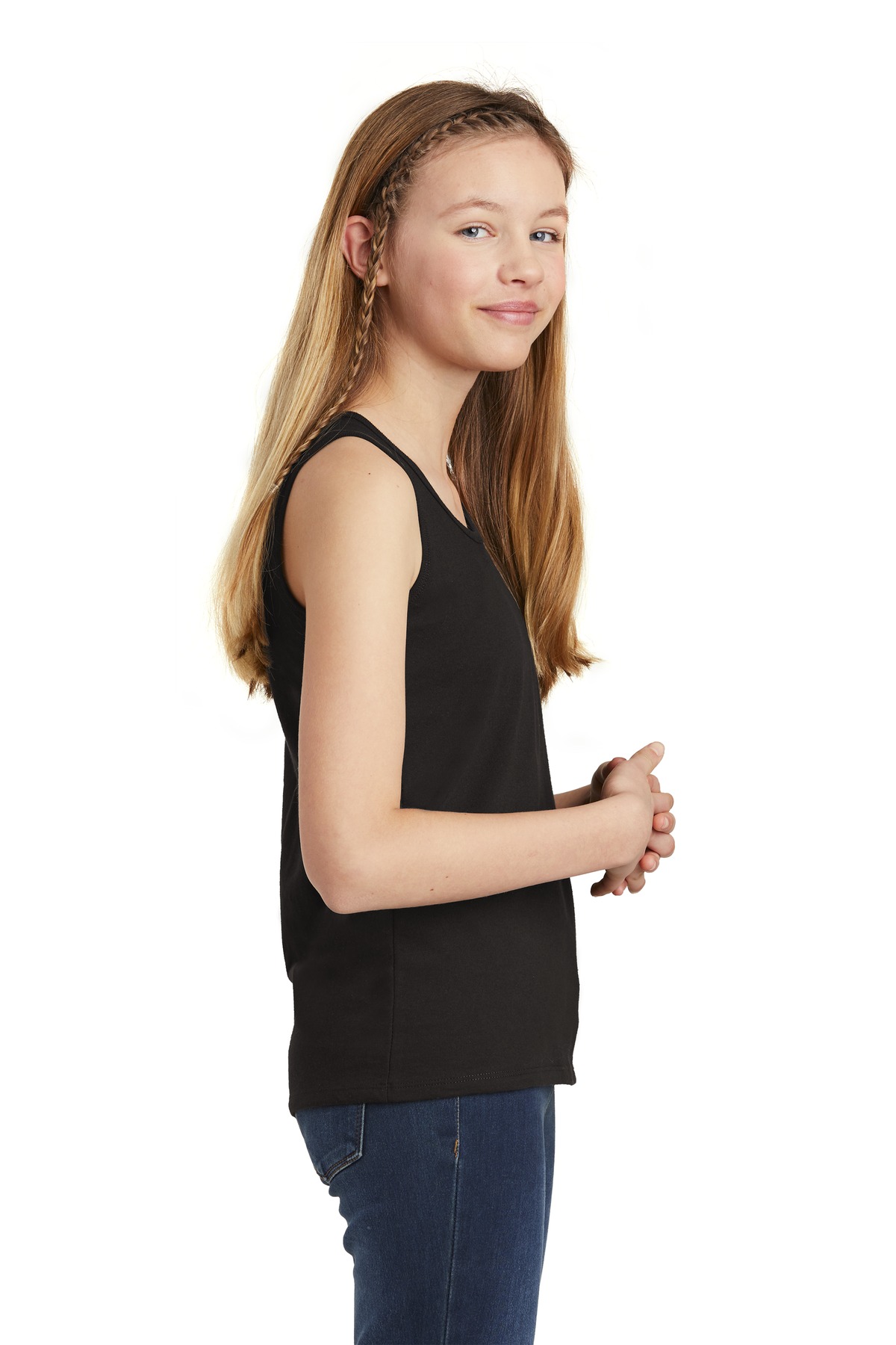 DT6303YG District Girls V.I.T. Tank. - Siide Image