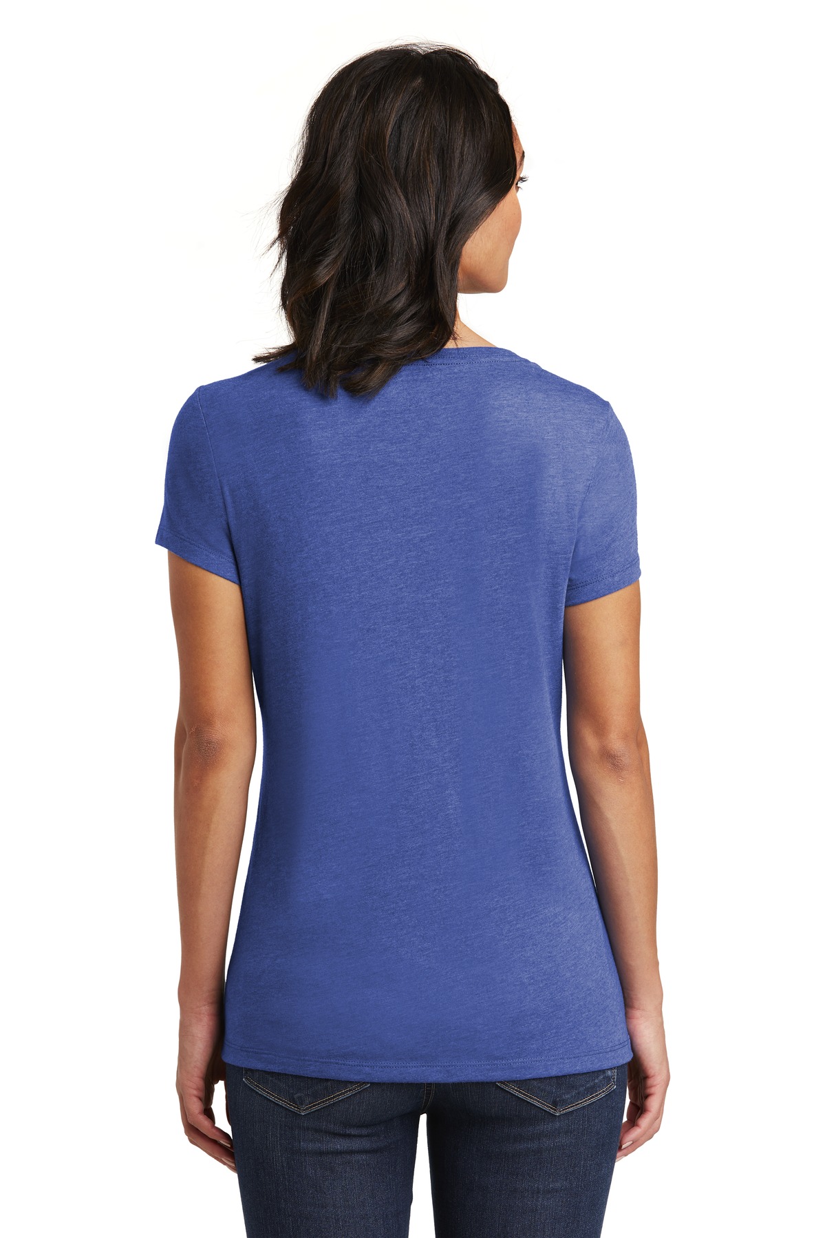 DT6503 District Womens Very Important Tee V-Neck. DT6503 District Womens Very Important Tee V-Neck. - Back Image