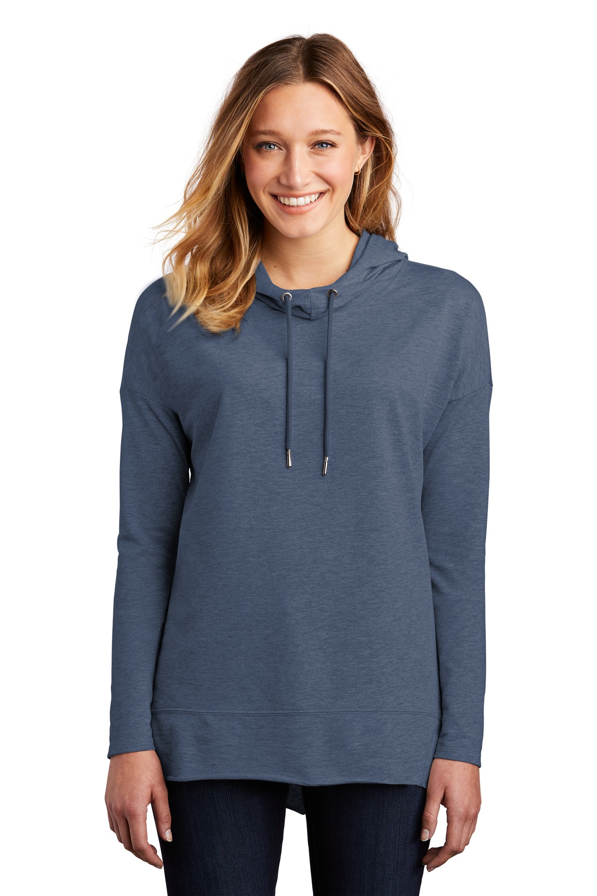 DT671 District Womens Featherweight French Terry Hoodie Zoom Image