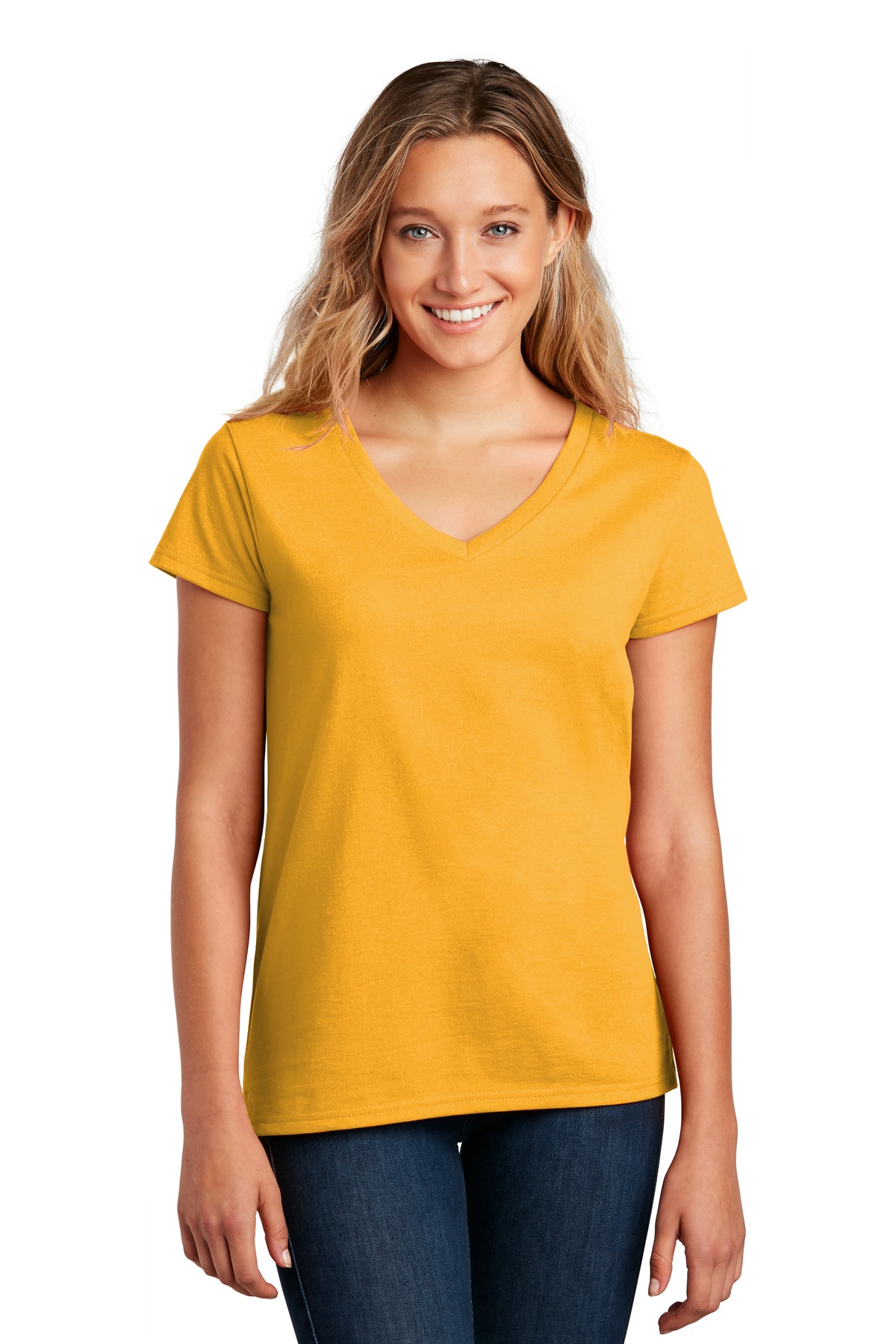 DT8001 District Womens Re-Tee V-Neck DT8001 District Womens Re-Tee V-Neck