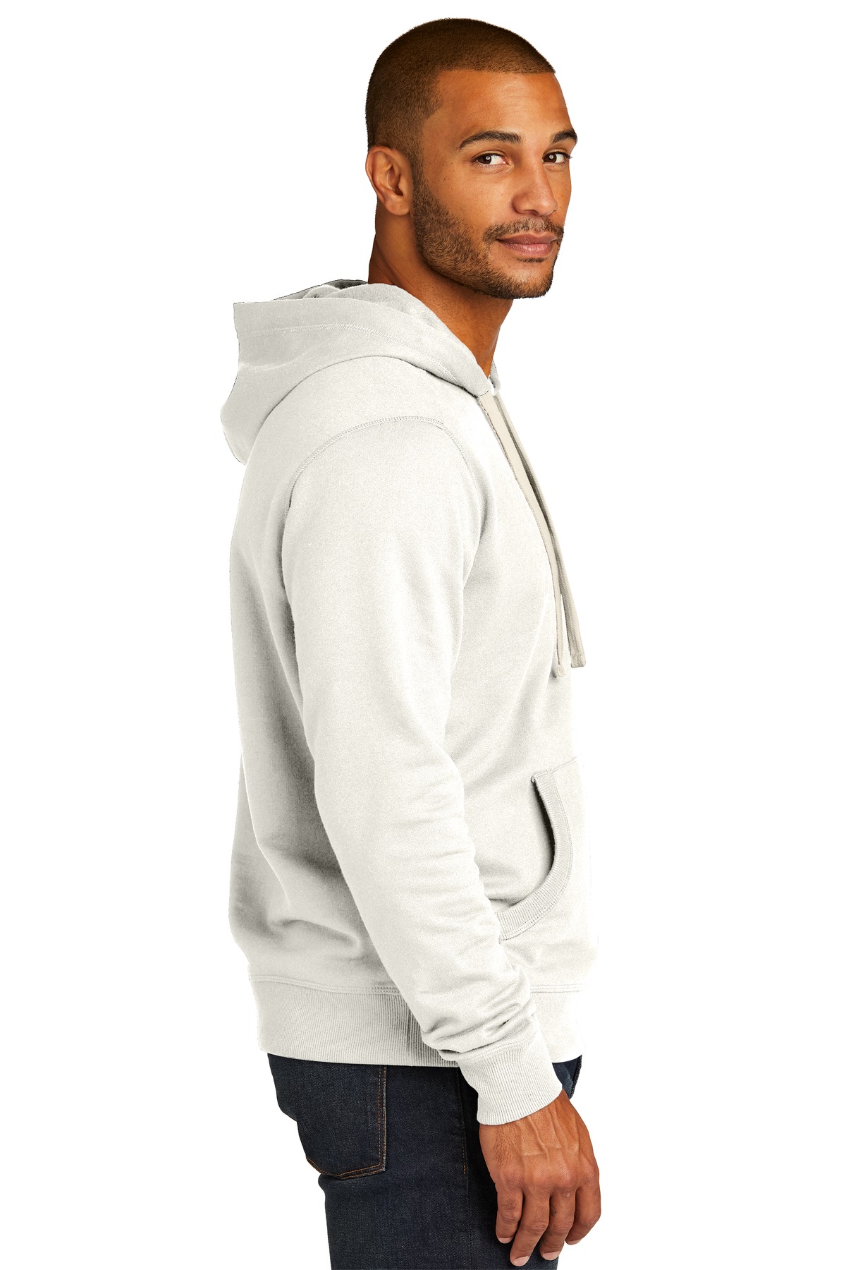 DT8100 District Re-Fleece Hoodie - Siide Image
