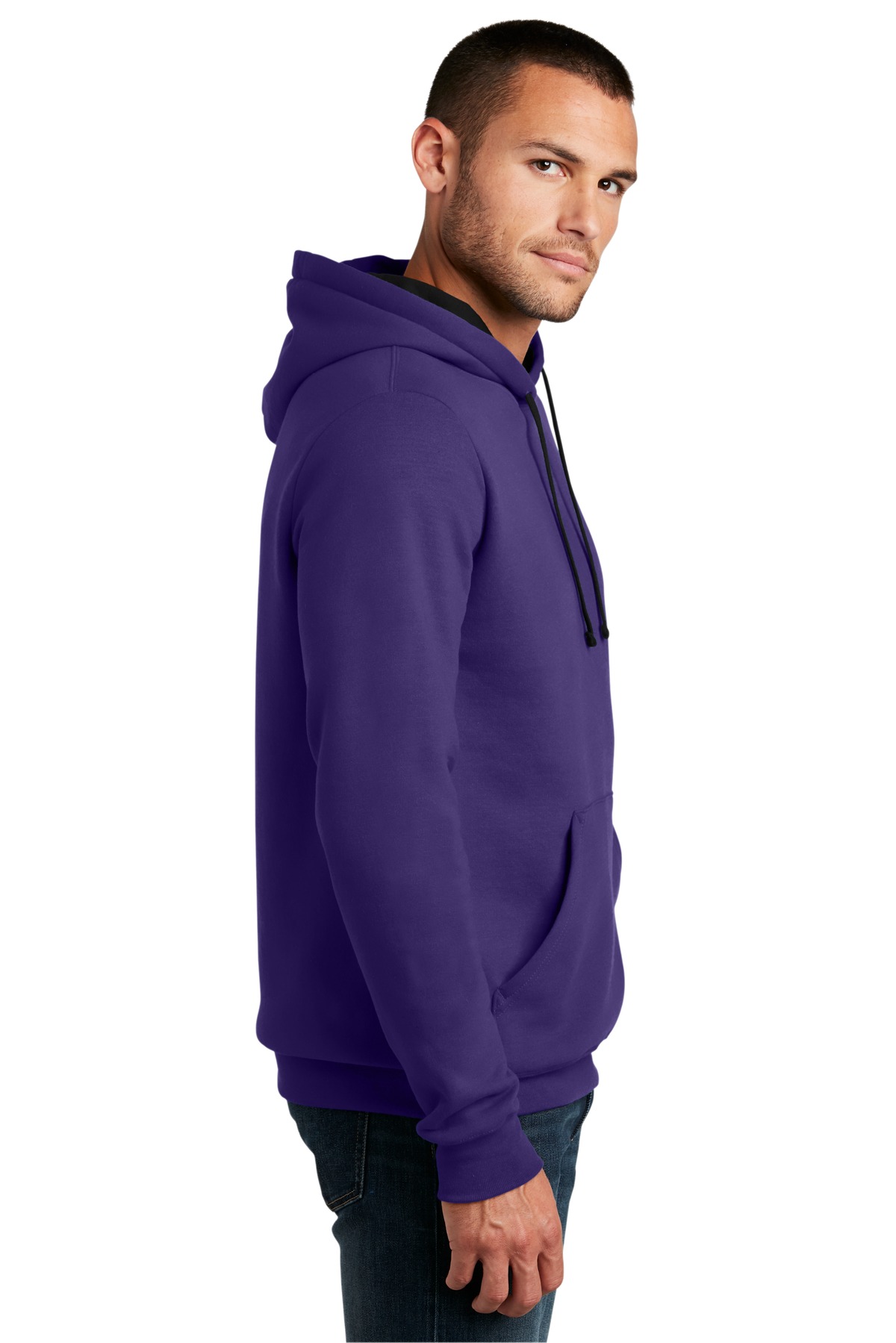 District Embroidery DT810 The Concert Fleece Hoodie. District Embroidery DT810 The Concert Fleece Hoodie. - Siide Image