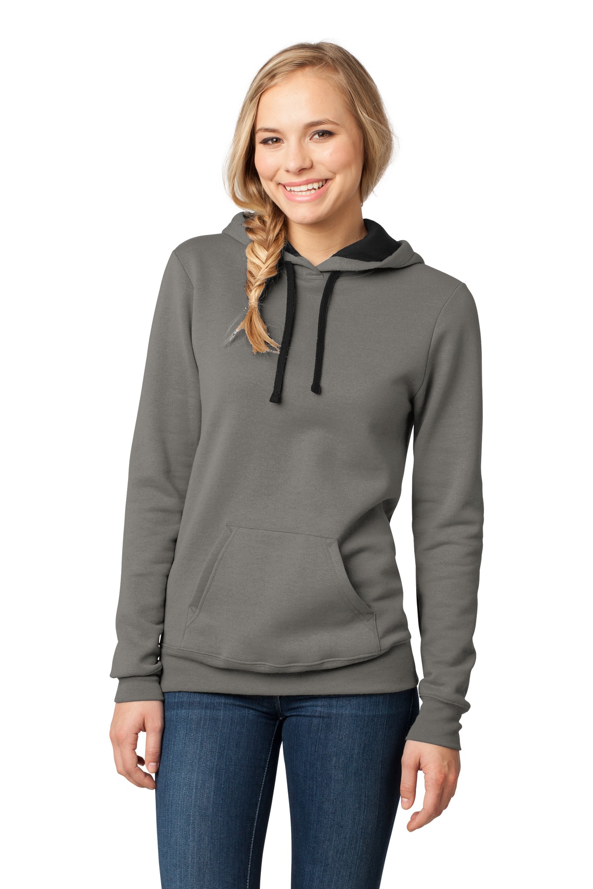 District Direct to Film (DTF) DT811 - Juniors The Concert Fleece Hoodie.