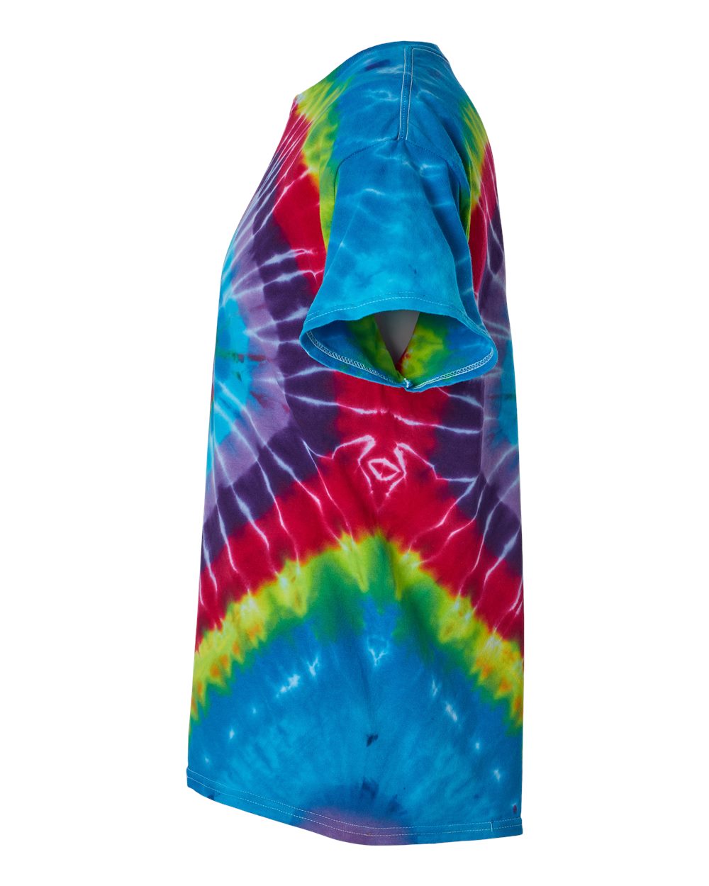 200MS Dyenomite Multi-Color Spiral Tie-Dyed T-Shirt - Siide Image