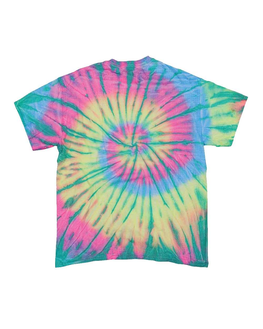 200NR Dyenomite Neon Rush Tie-Dyed T-Shirt 200NR Dyenomite Neon Rush Tie-Dyed T-Shirt - Back Image