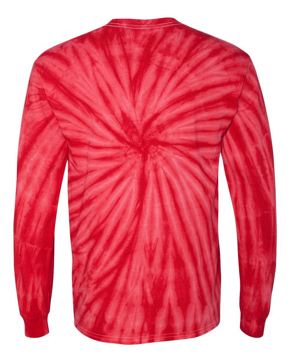 240CY Dyenomite Cyclone Pinwheel Long Sleeve T-Shirt - Back Image
