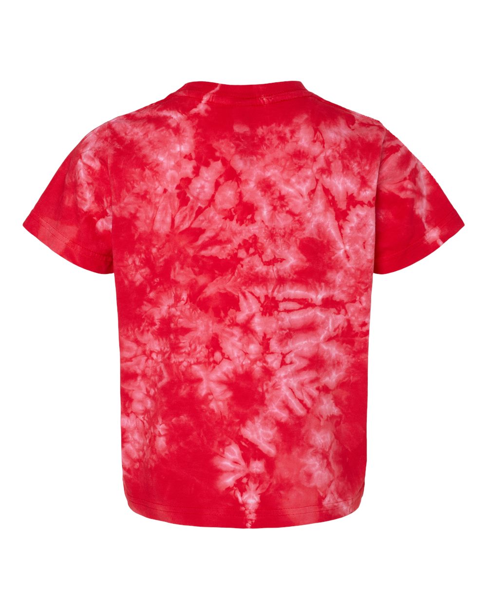 330CR Dyenomite Toddler Crystal Tie-Dyed T-Shirt - Back Image