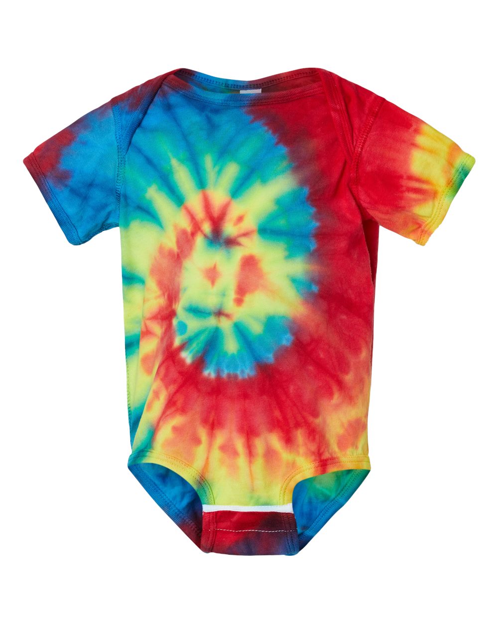 340MS Dyenomite Infant Spiral Tie-Dyed Onesie 340MS Dyenomite Infant Spiral Tie-Dyed Onesie