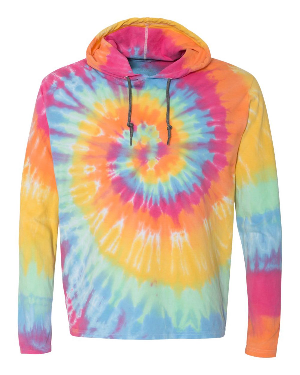 430VR Dyenomite Tie-Dyed Hooded Pullover T-Shirt 430VR Dyenomite Tie-Dyed Hooded Pullover T-Shirt
