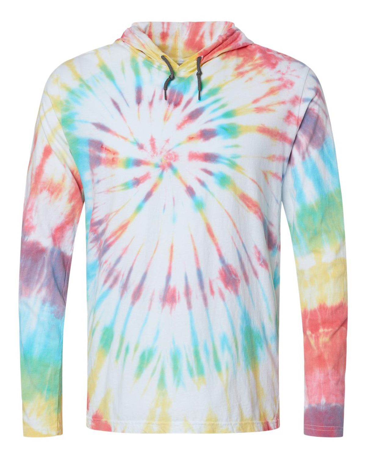 430VR Dyenomite Tie-Dyed Hooded Pullover T-Shirt 430VR Dyenomite Tie-Dyed Hooded Pullover T-Shirt