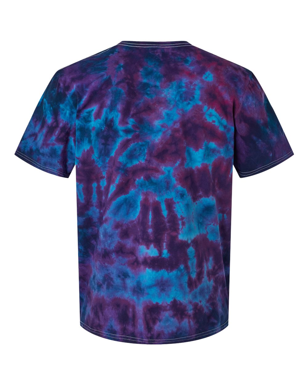 640LM Dyenomite LaMer Over-Dyed Crinkle Tie Dye T-Shirt - Back Image