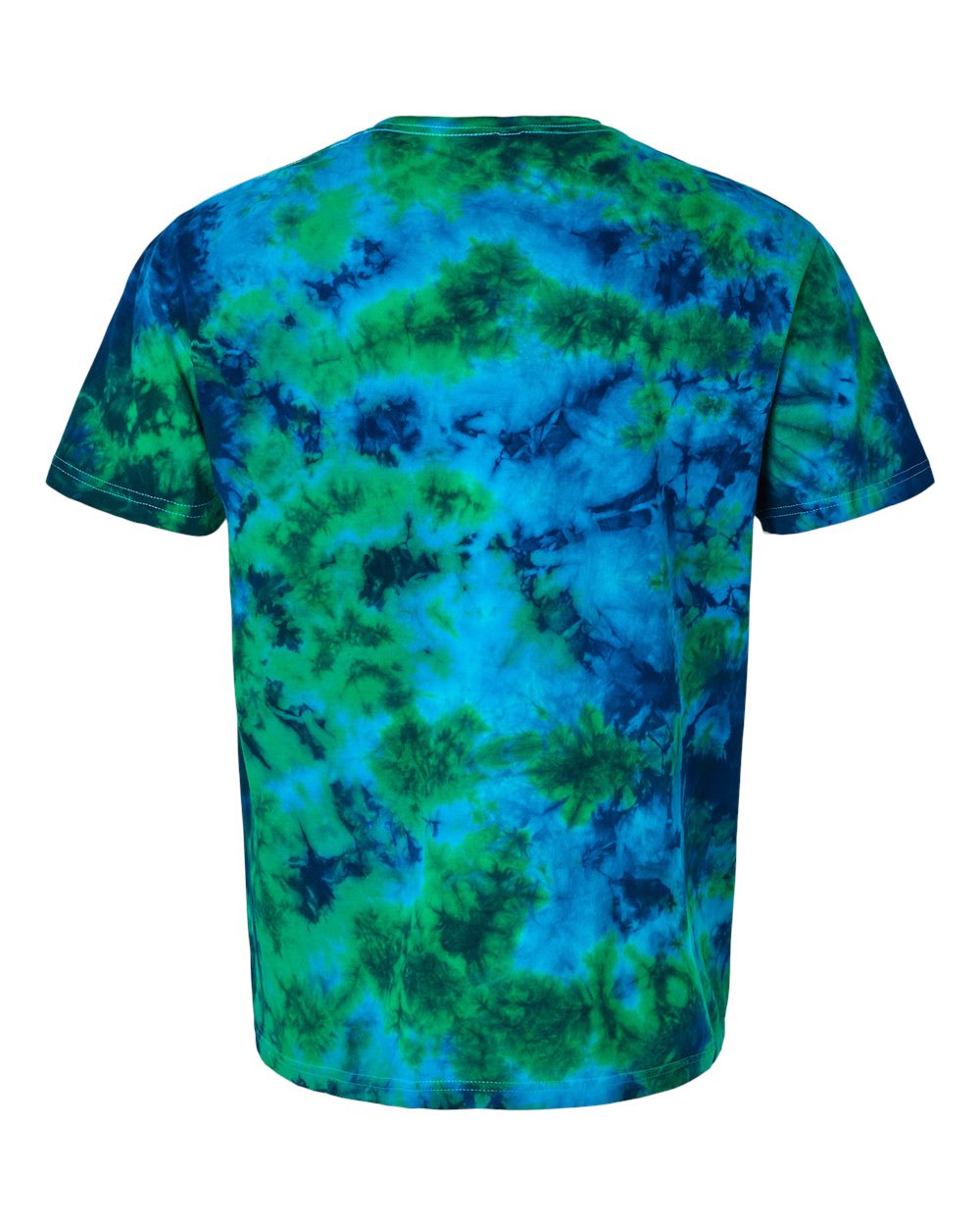 640LM Dyenomite LaMer Over-Dyed Crinkle Tie Dye T-Shirt - Back Image