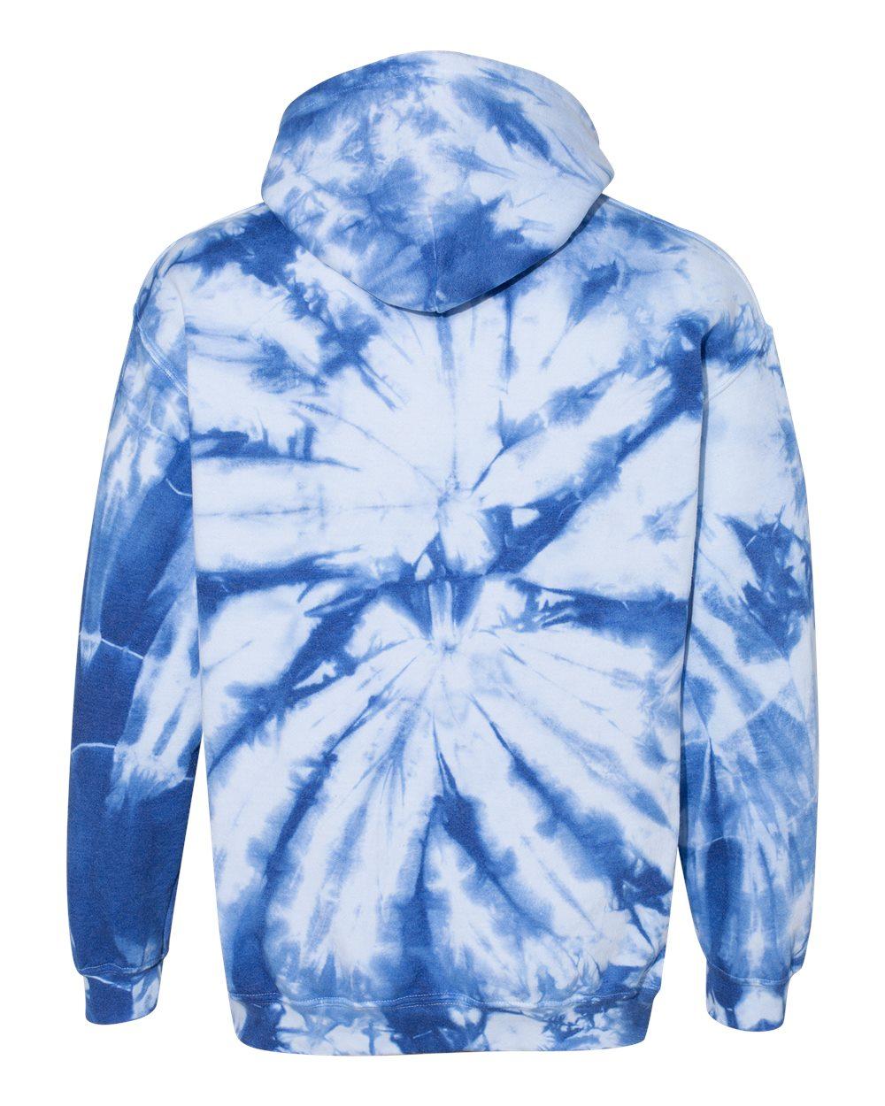 680VR Dyenomite Blended Hooded Sweatshirt - Back Image