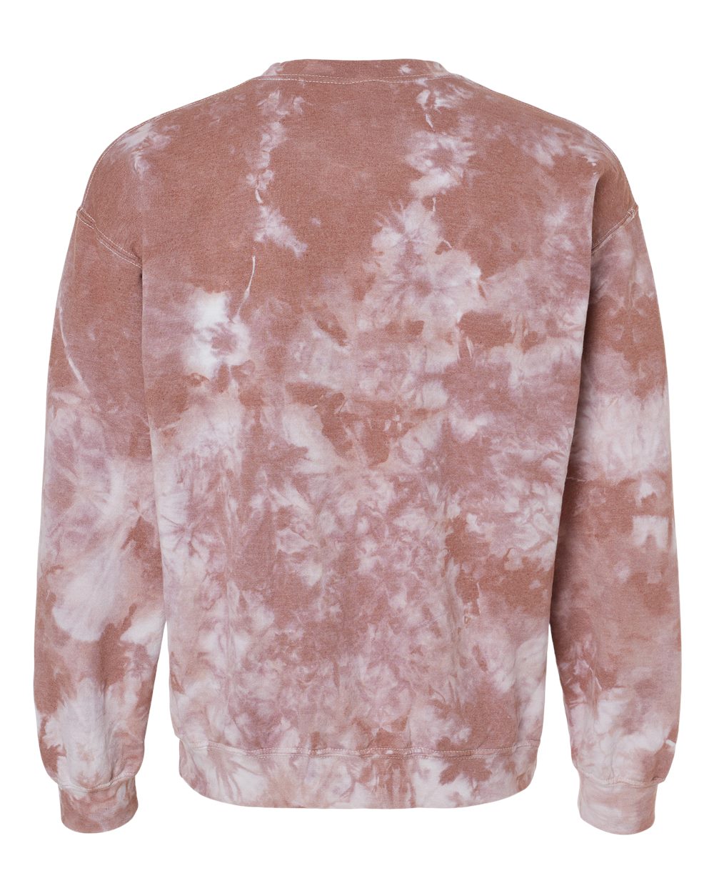 681VR Dyenomite Blended Tie-Dyed Crewneck Sweatshirt - Back Image