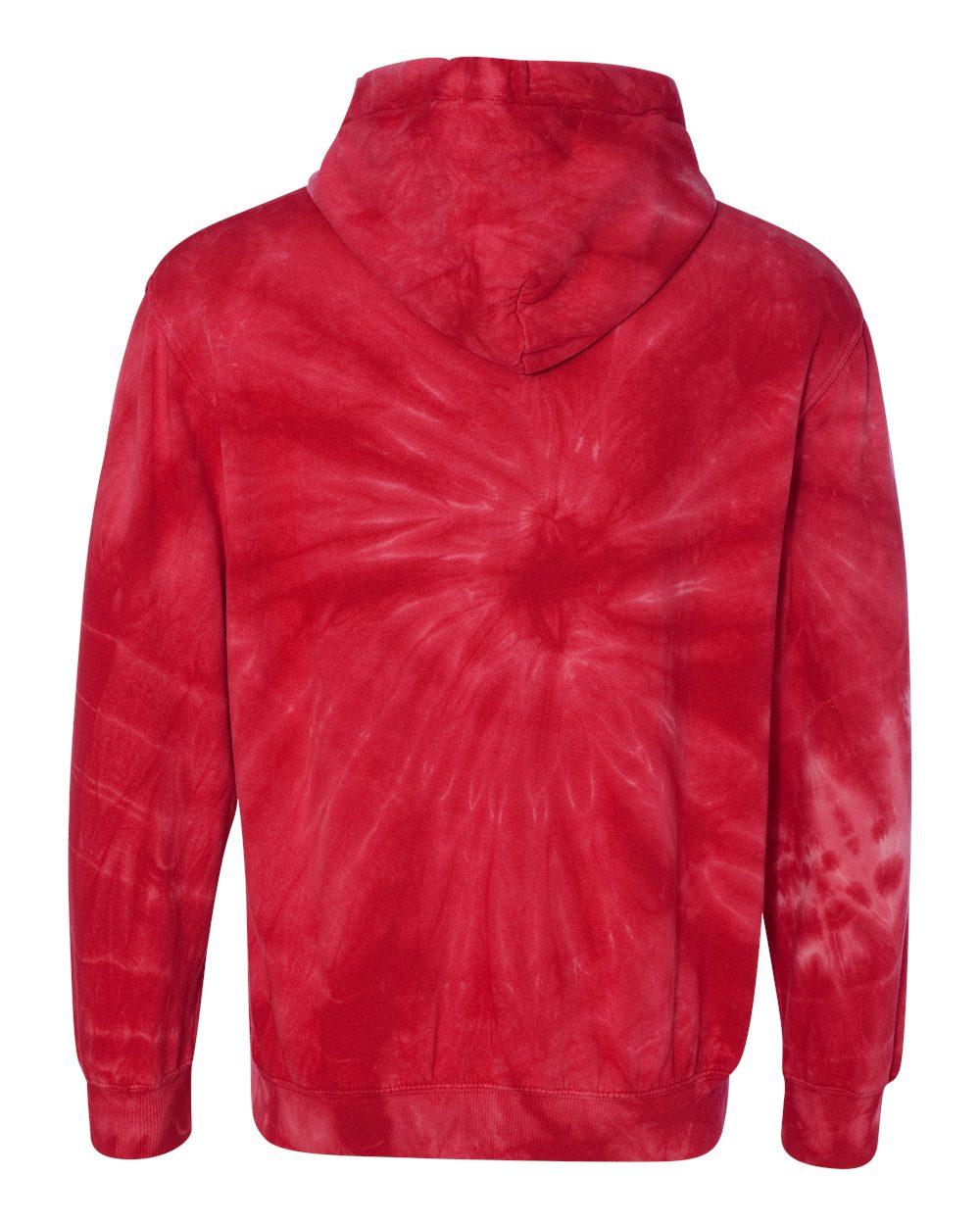 854CY Dyenomite Cyclone Hooded Sweatshirt - Back Image