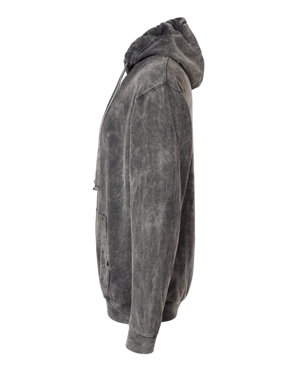 854MW Dyenomite Premium Fleece Mineral Wash Hooded Sweatshirt - Siide Image