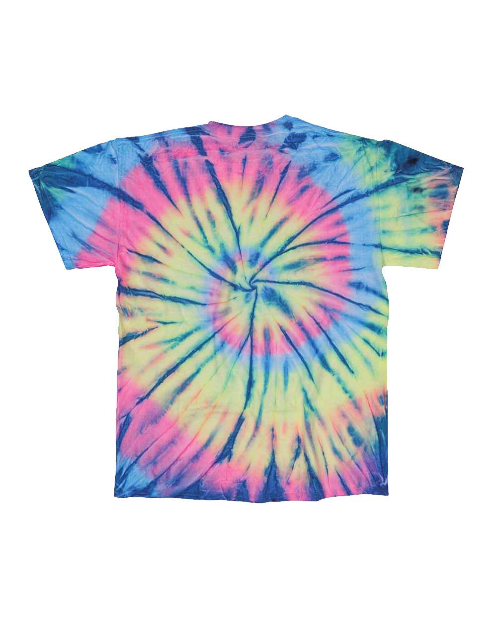 200NR Dyenomite Neon Rush Tie-Dyed T-Shirt - Back Image