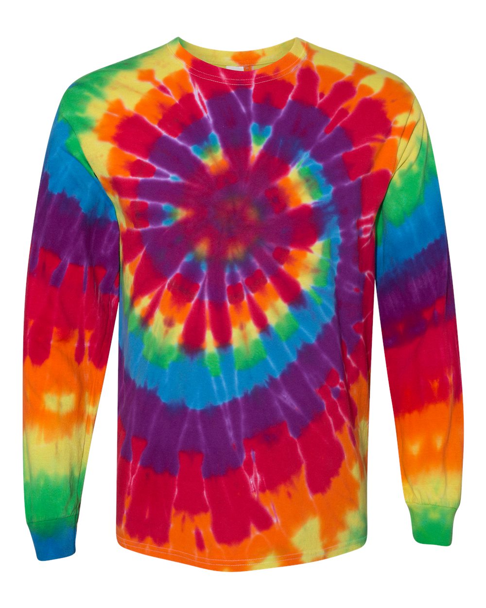 240MS Dyenomite Spiral Tie Dye Long Sleeve