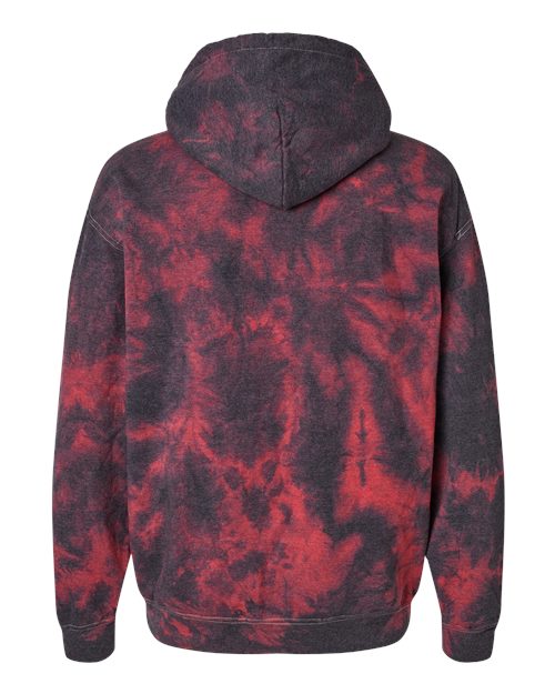 680VR Dyenomite Blended Hooded Sweatshirt - Back Image