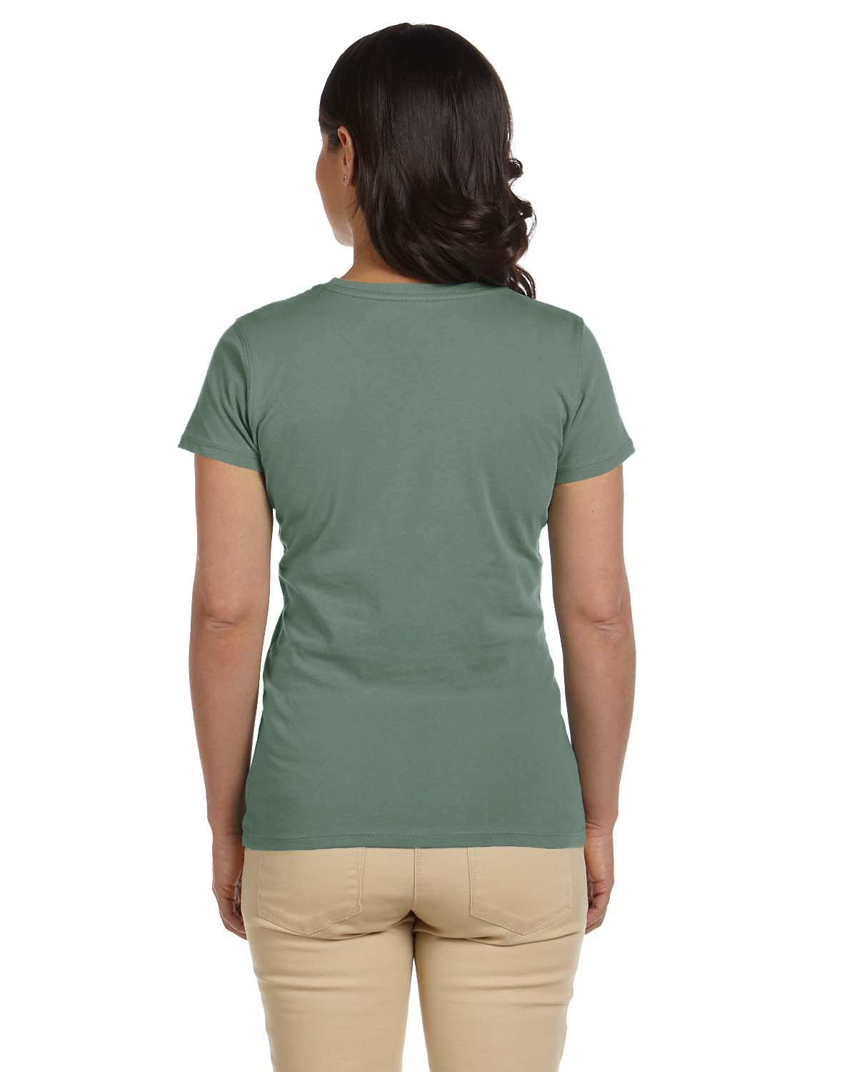 EC3000 econscious Ladies 100% Organic Cotton Classic Short-Sleeve T-Shirt - Back Image