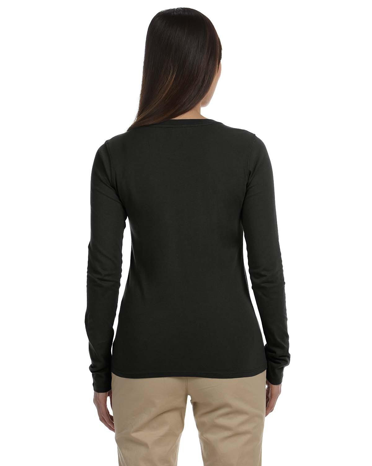 EC3500 econscious Ladies 100% Organic Cotton Classic Long-Sleeve T-Shirt - Back Image