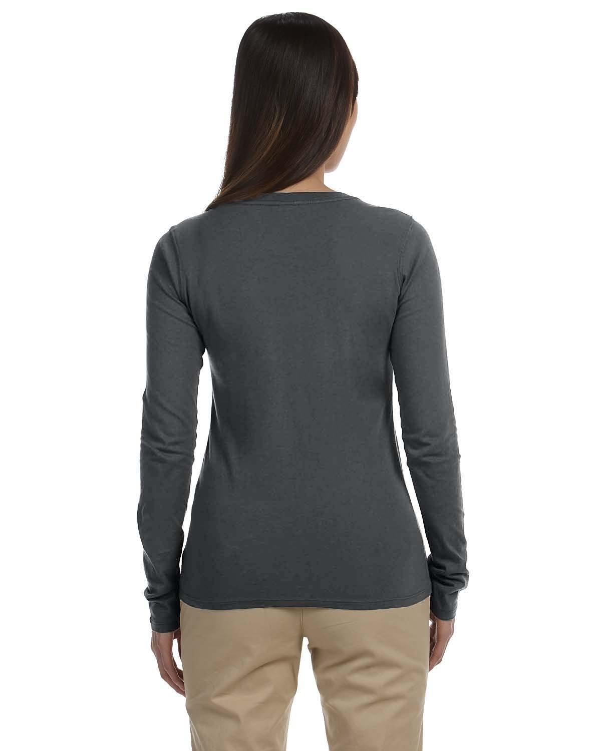 EC3500 econscious Ladies 100% Organic Cotton Classic Long-Sleeve T-Shirt EC3500 econscious Ladies 100% Organic Cotton Classic Long-Sleeve T-Shirt - Back Image