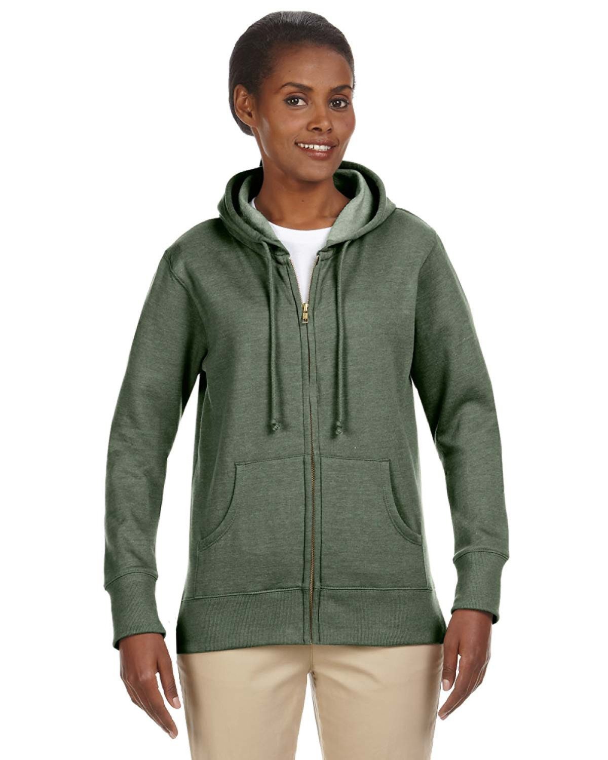 EC4580 econscious Ladies Organic/Recycled Heathered Fleece Full-Zip Hooded Sweatshirt EC4580 econscious Ladies Organic/Recycled Heathered Fleece Full-Zip Hooded Sweatshirt