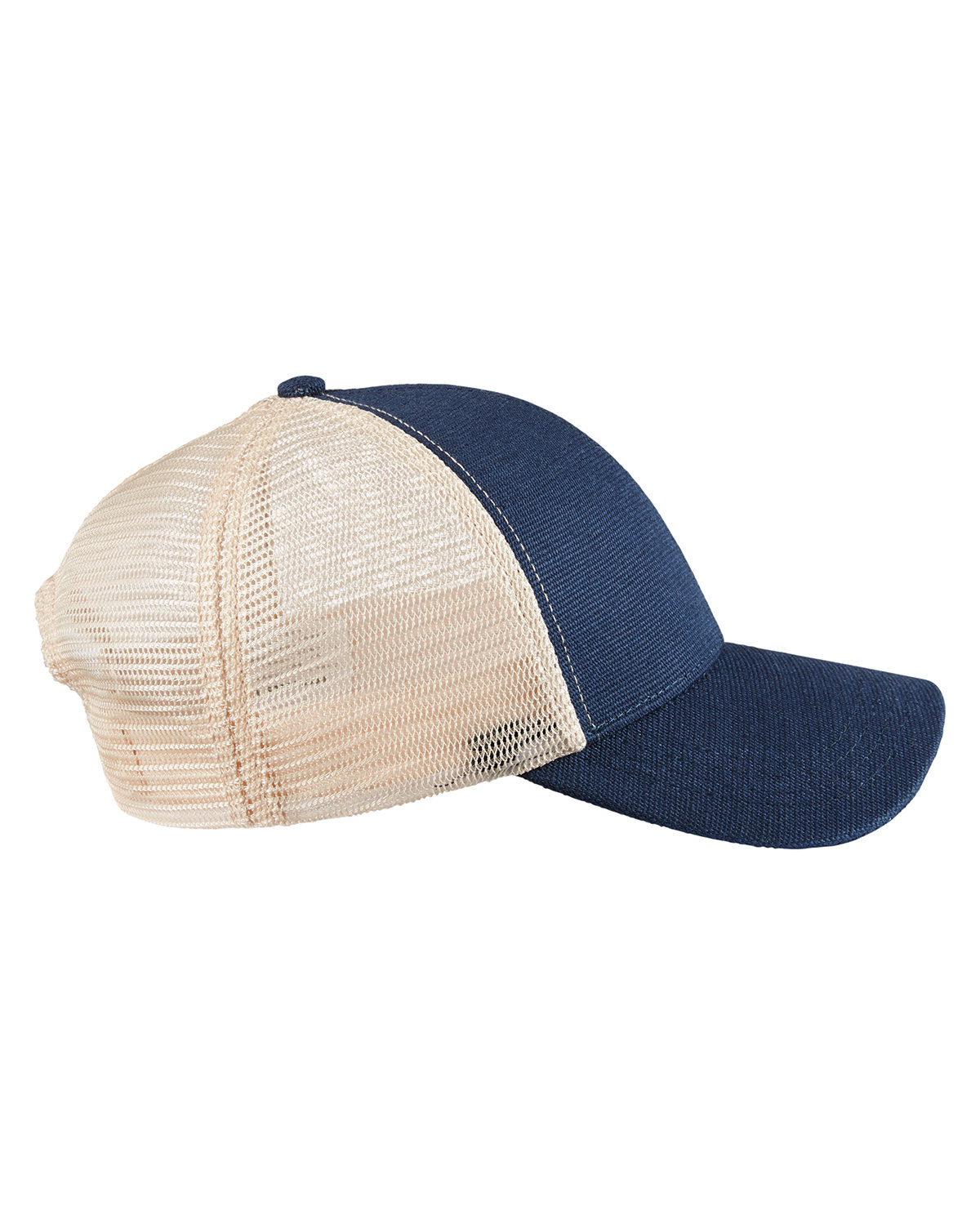 EC7093 econscious Unisex Hemp Eco Trucker Recycled Polyester Mesh Cap - Siide Image