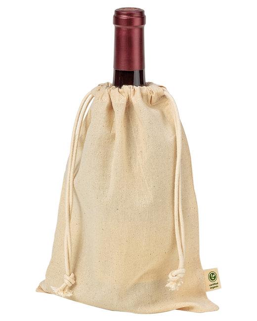 EC8101 econscious Organic Cotton Cinch Gift Bag - Siide Image