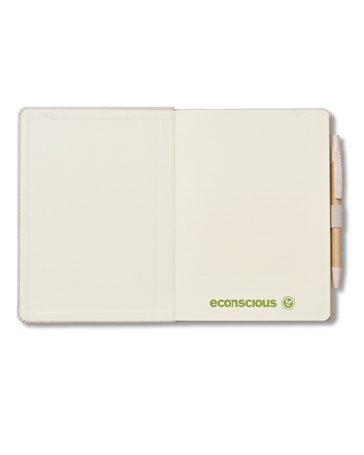 EC9800 econscious Hemp Journal & Pen - Siide Image