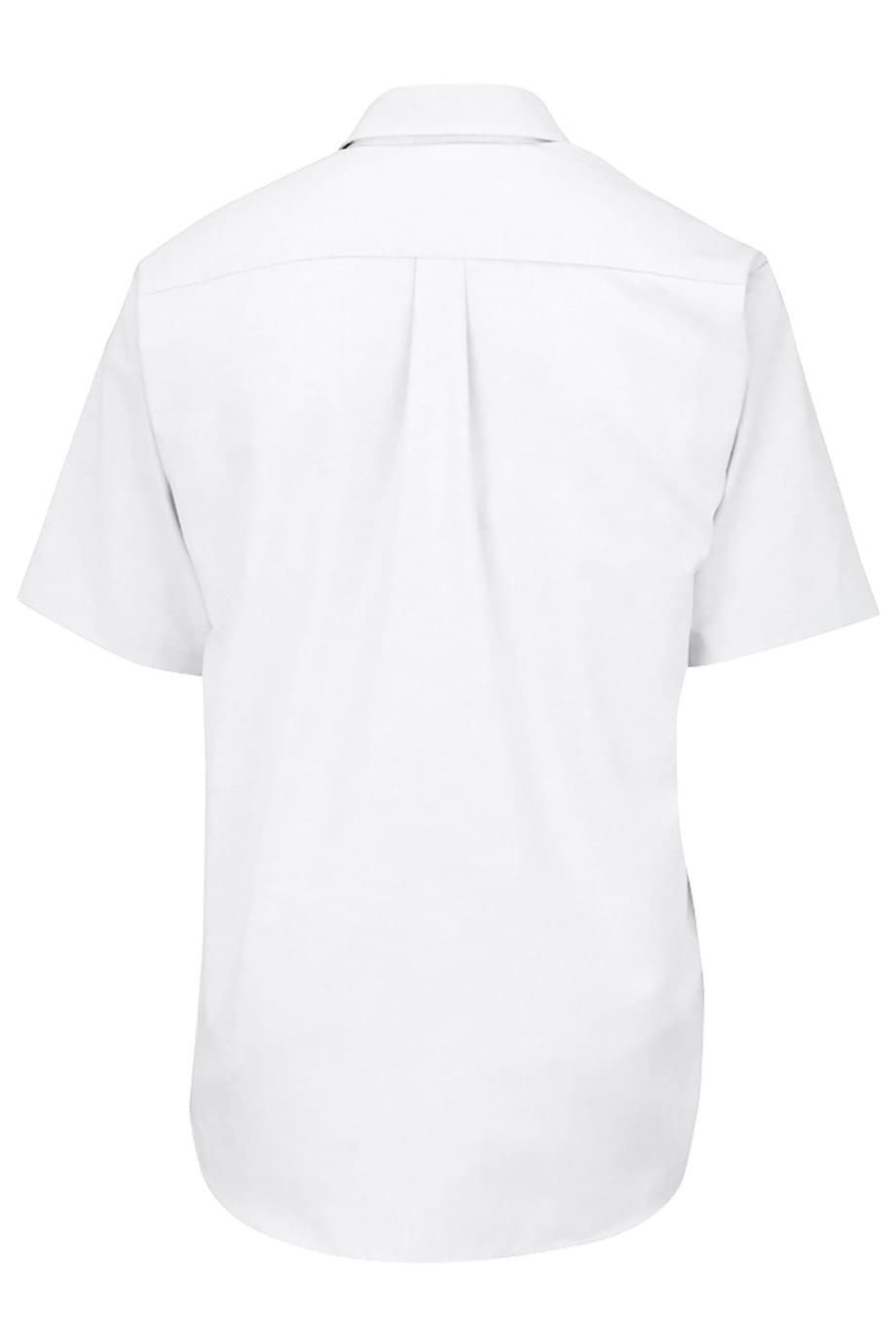 1027 Edwards MENS SHORT SLEEVE OXFORD SHIRT - Back Image