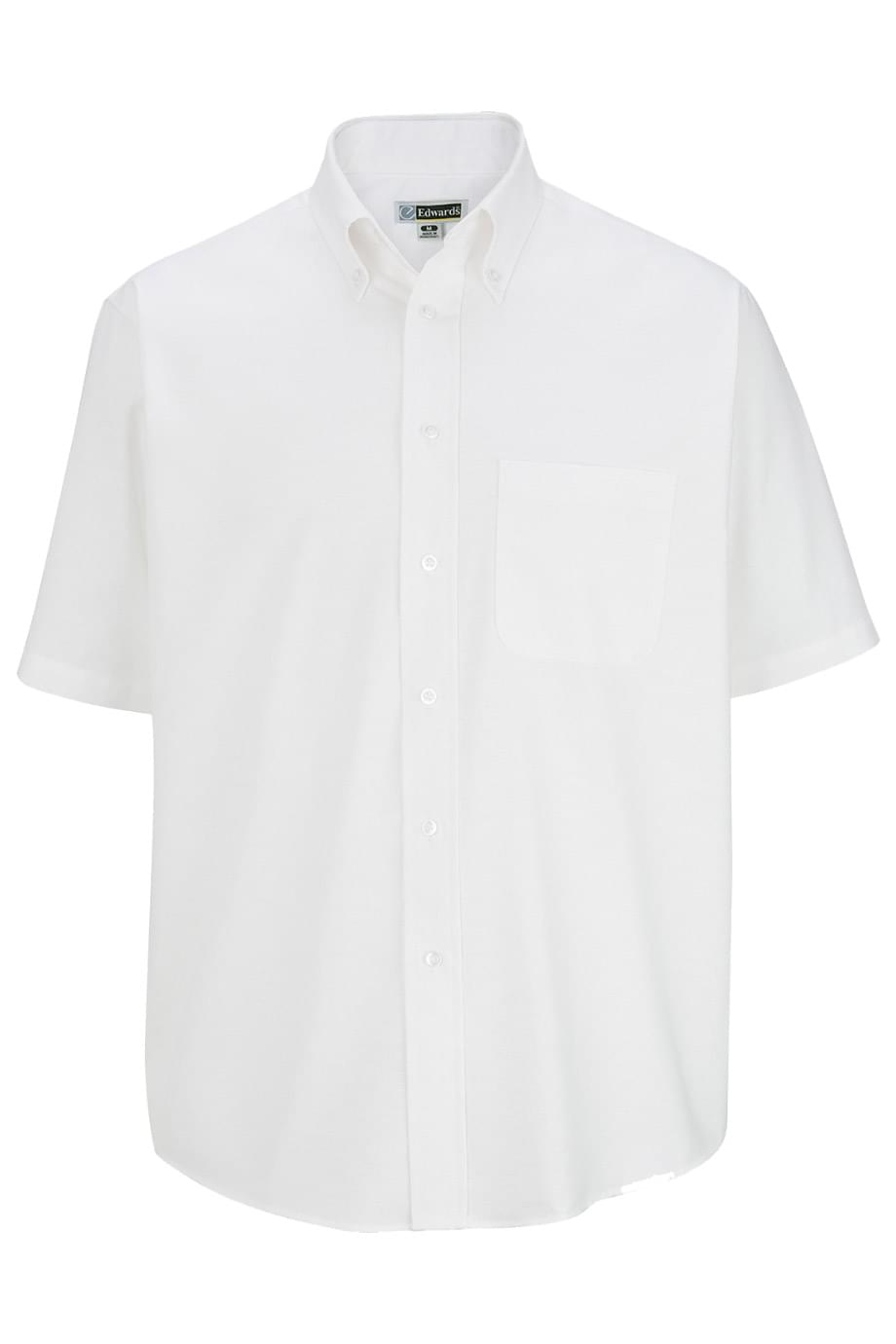1027 Edwards MENS SHORT SLEEVE OXFORD SHIRT