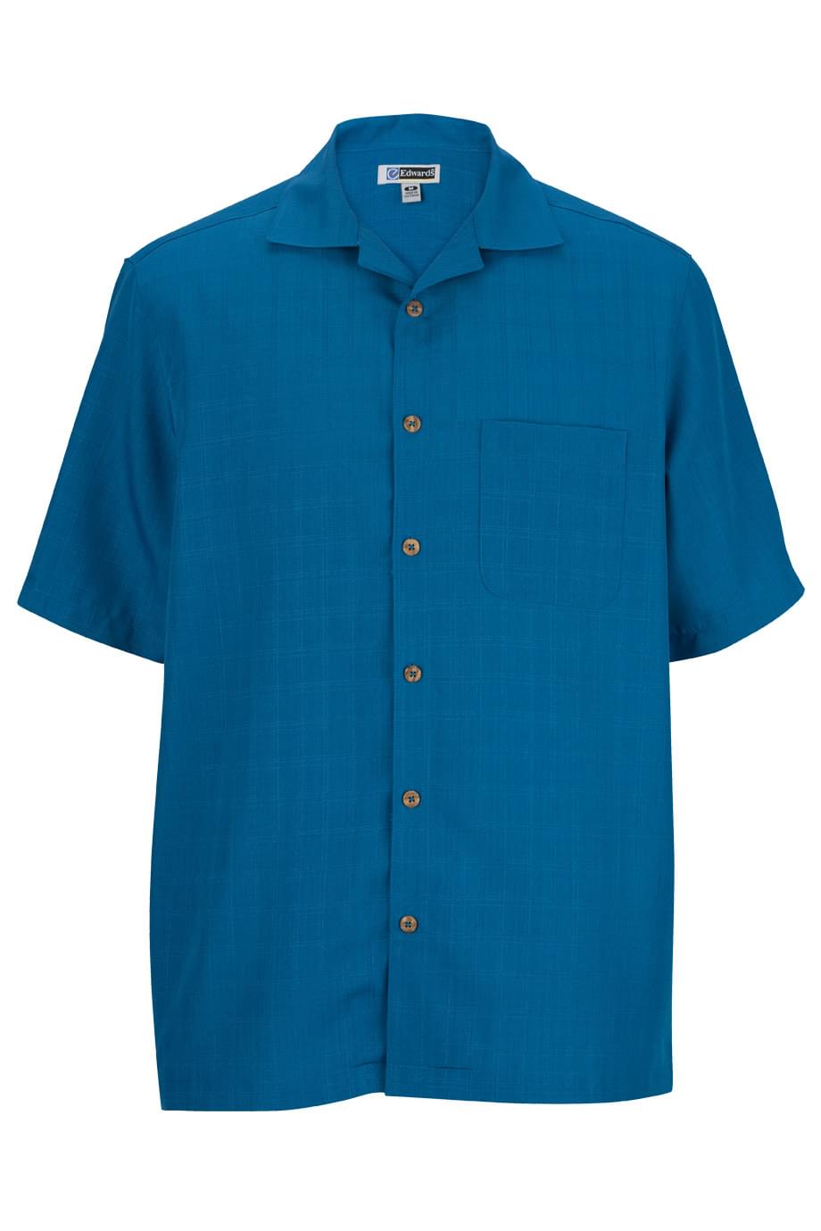 1030 Edwards JACQUARD BATISTE CAMP SHIRT