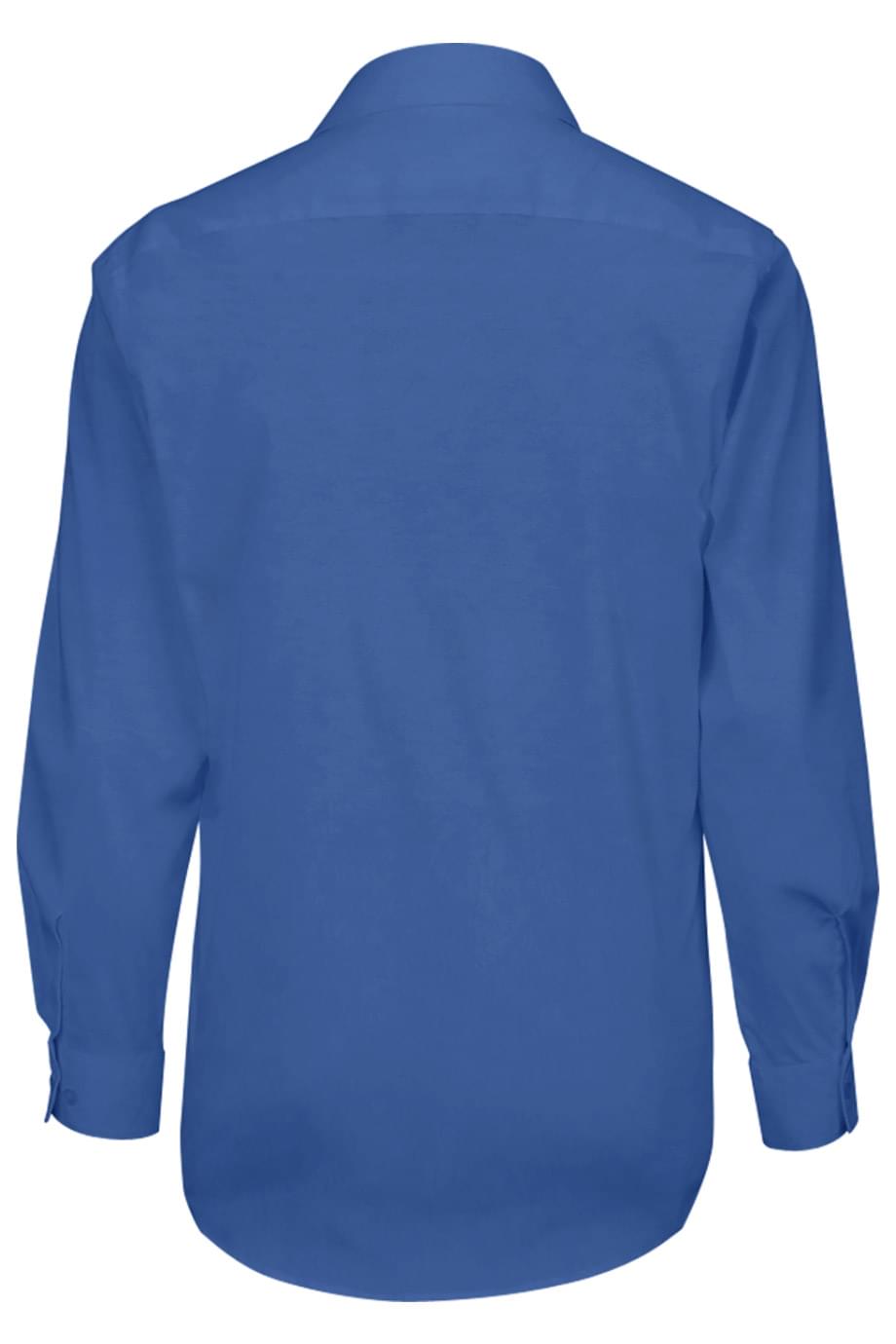 1033 Edwards MENS SPREAD COLLAR DRESS SHIRT - Back Image