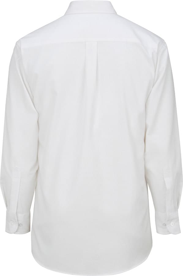 1077 Edwards MENS LONG SLEEVE OXFORD SHIRT - Back Image