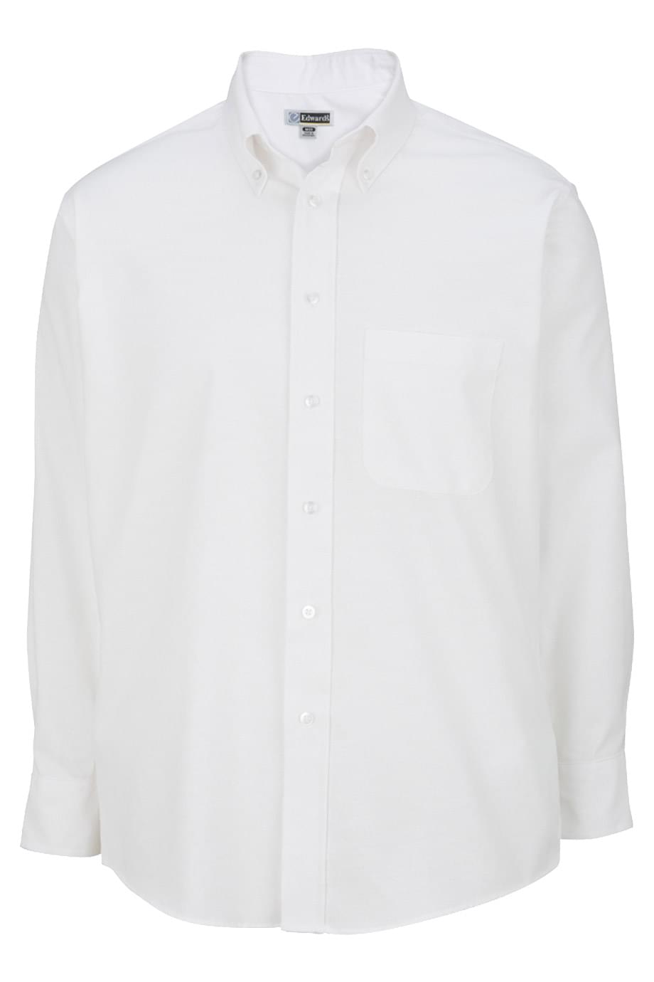 1077 Edwards MENS LONG SLEEVE OXFORD SHIRT