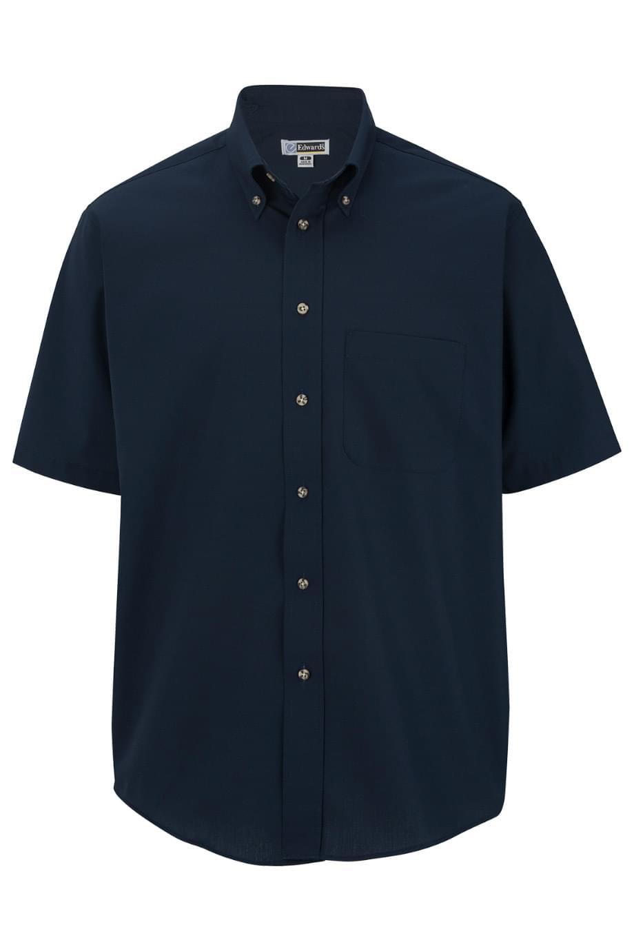 1230 Edwards MENS EASY CARE SHORT SLEEVE POPLIN SHIRT 1230 Edwards MENS EASY CARE SHORT SLEEVE POPLIN SHIRT