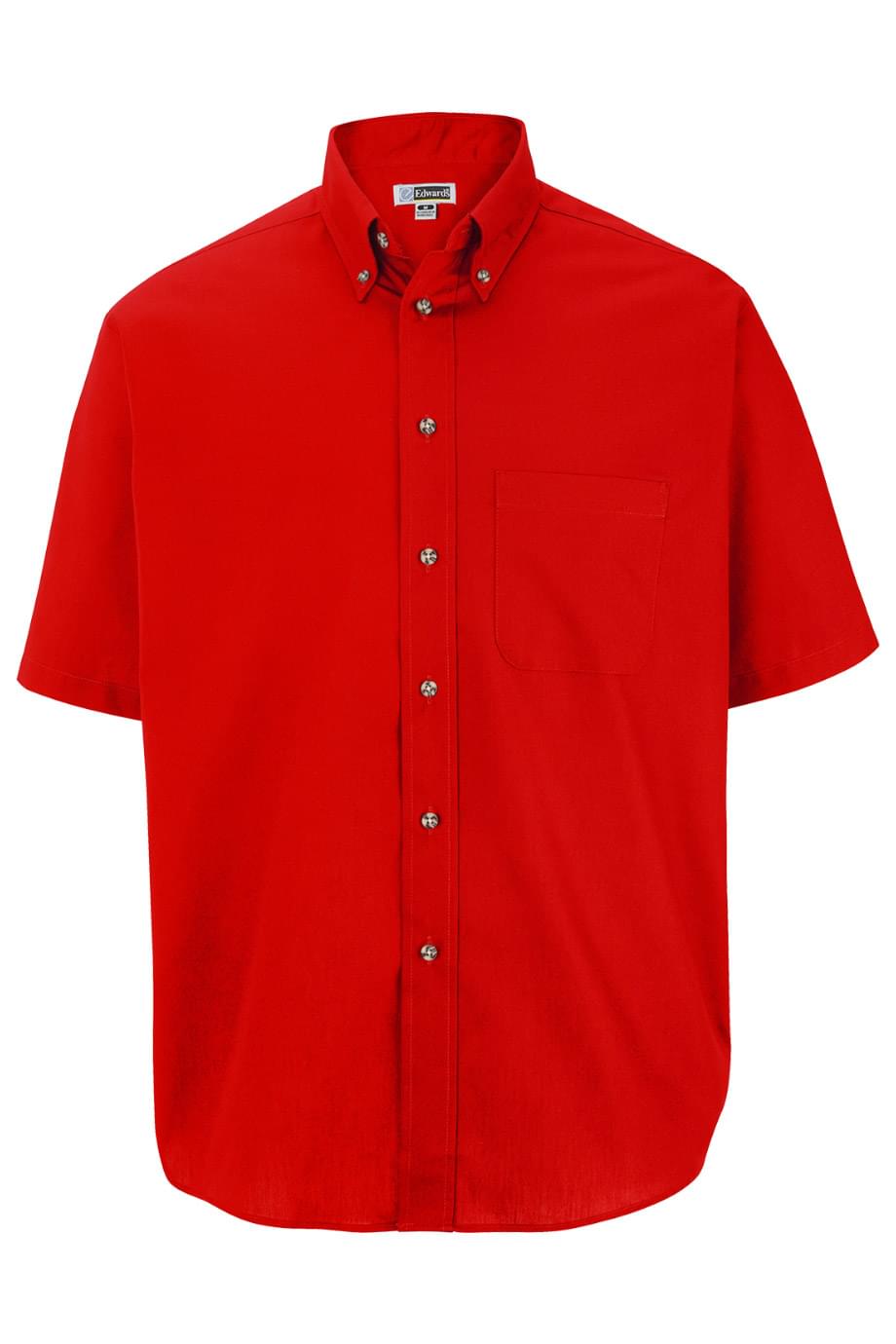 1230 Edwards MENS EASY CARE SHORT SLEEVE POPLIN SHIRT 1230 Edwards MENS EASY CARE SHORT SLEEVE POPLIN SHIRT