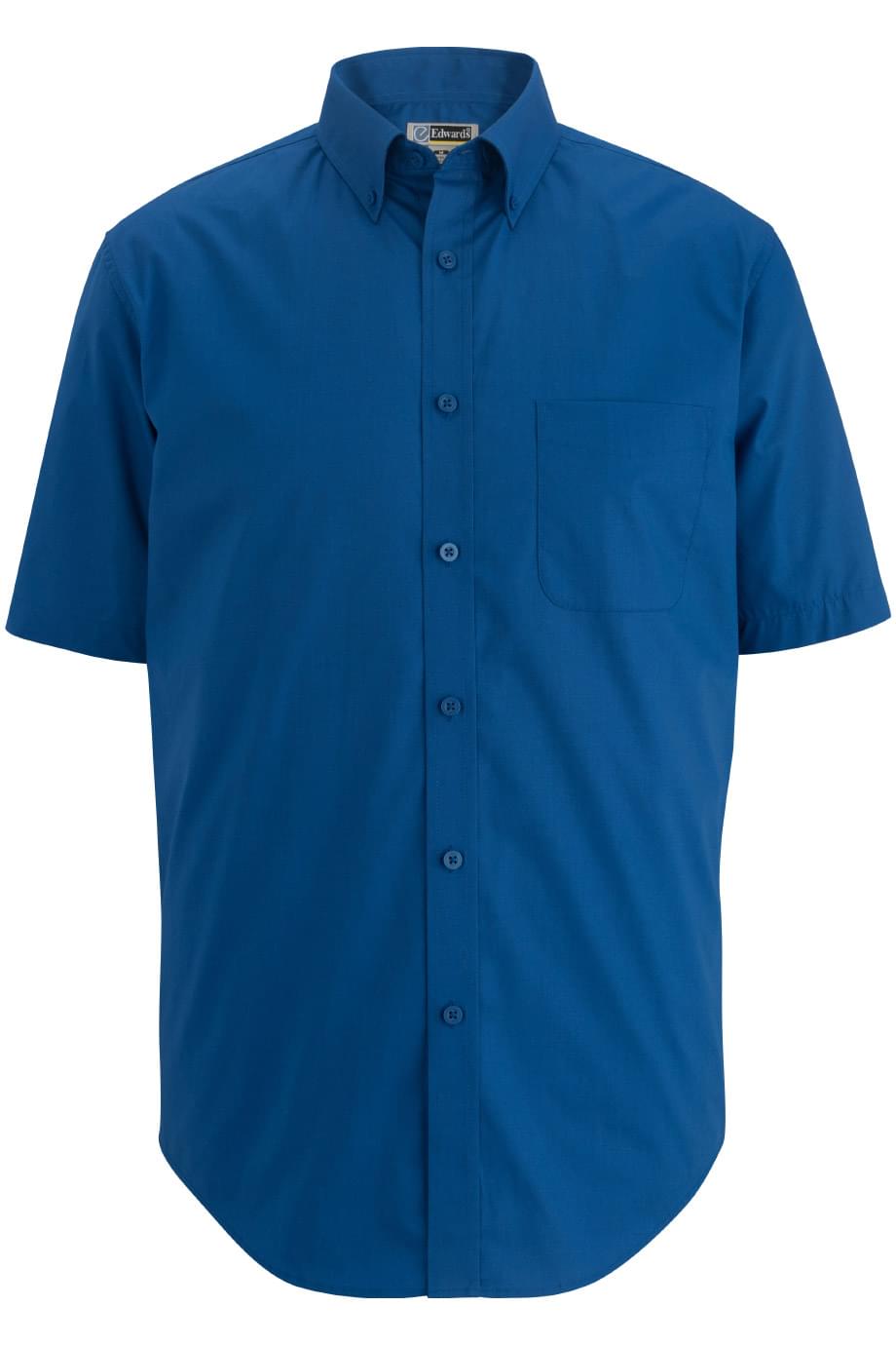 1231 Edwards MENS S/S STRETCH POPLIN SHIRT