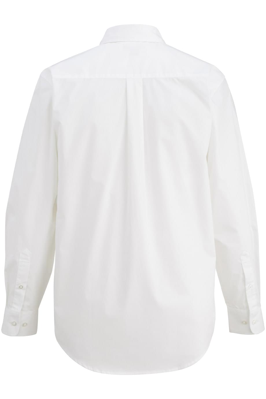 1246 Edwards MENS L/S STRETCH POPLIN SHIRT - Back Image