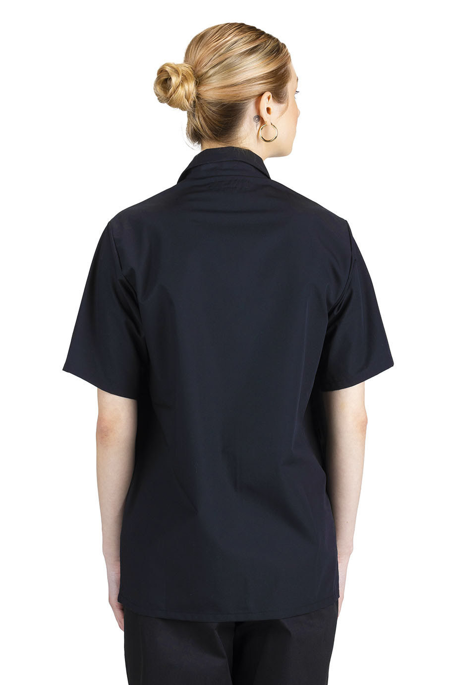 1303 Edwards BUTTON FRONT SHIRT - Back Image
