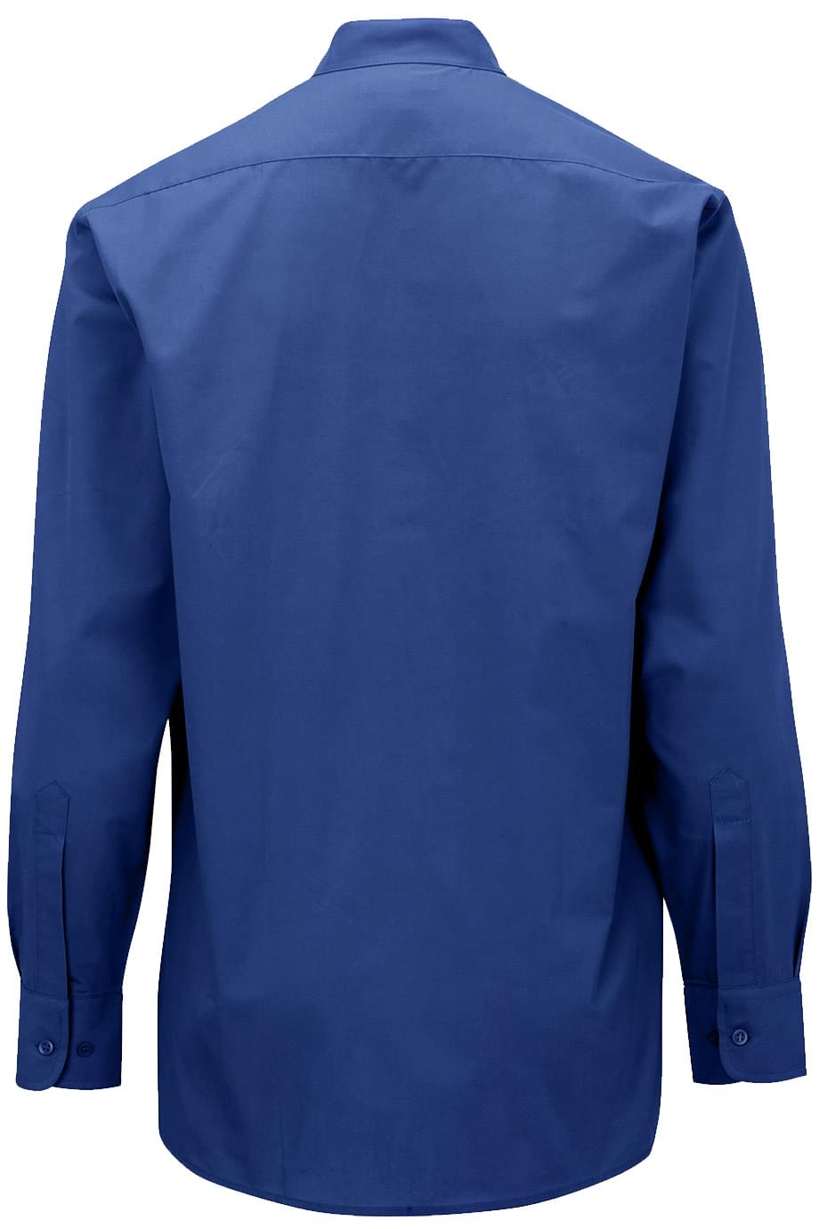 1396 Edwards MENS BANDED COLLAR SHIRT - Back Image