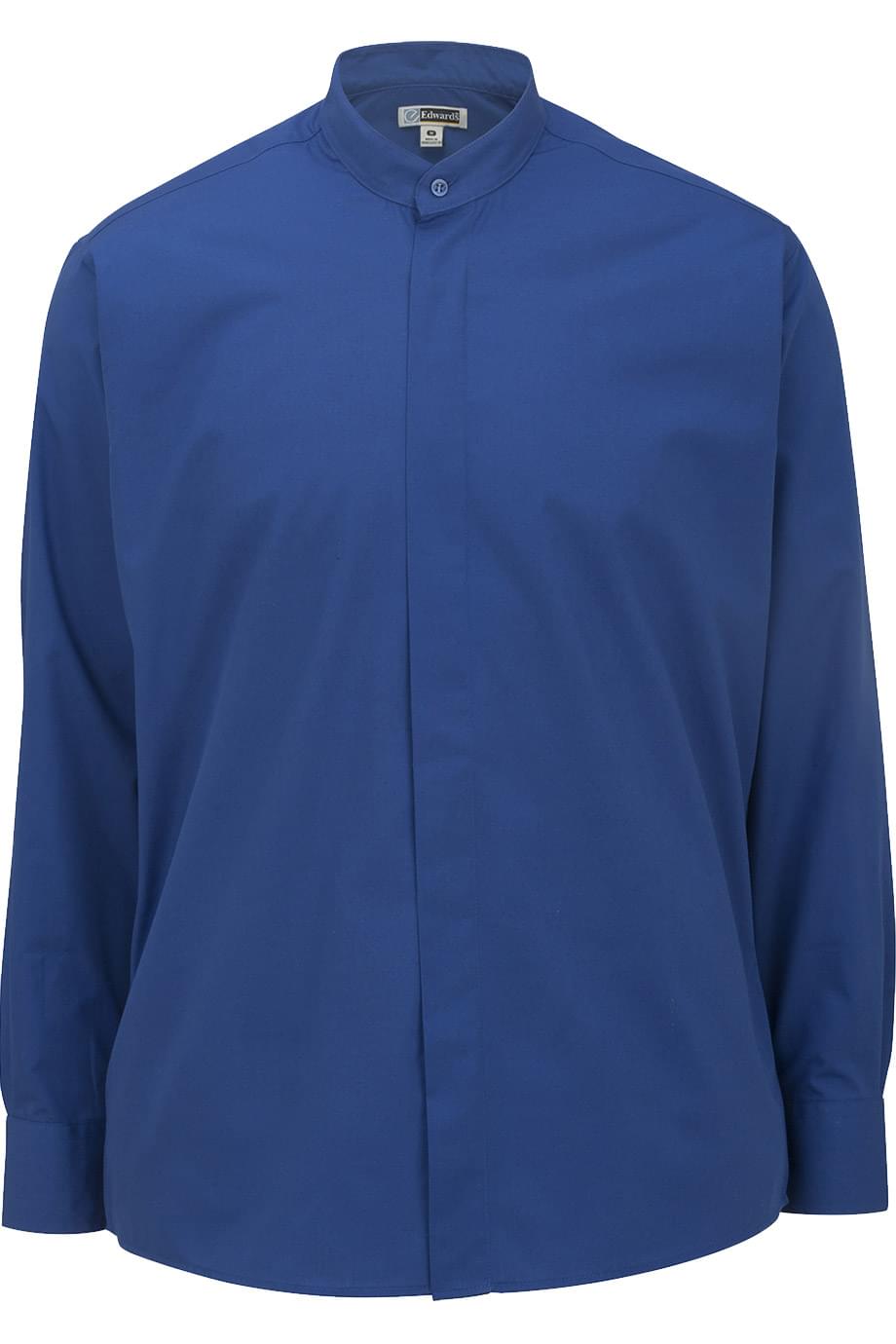 1396 Edwards MENS BANDED COLLAR SHIRT 1396 Edwards MENS BANDED COLLAR SHIRT