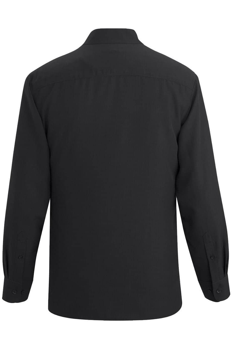1398 Edwards MENS STAND-UP COLLAR SHIRT - Back Image
