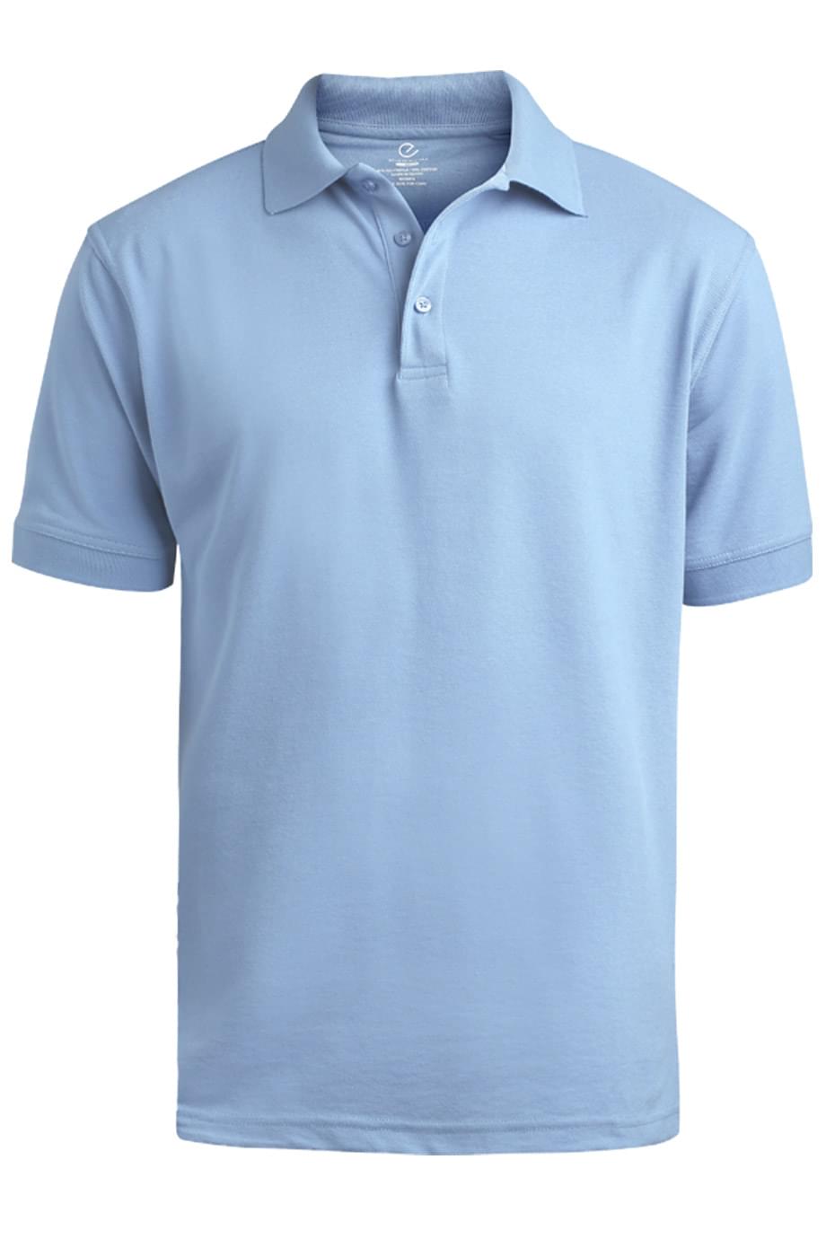 1500 Edwards Men's Blended Pique Short Sleeve Polo Shirt