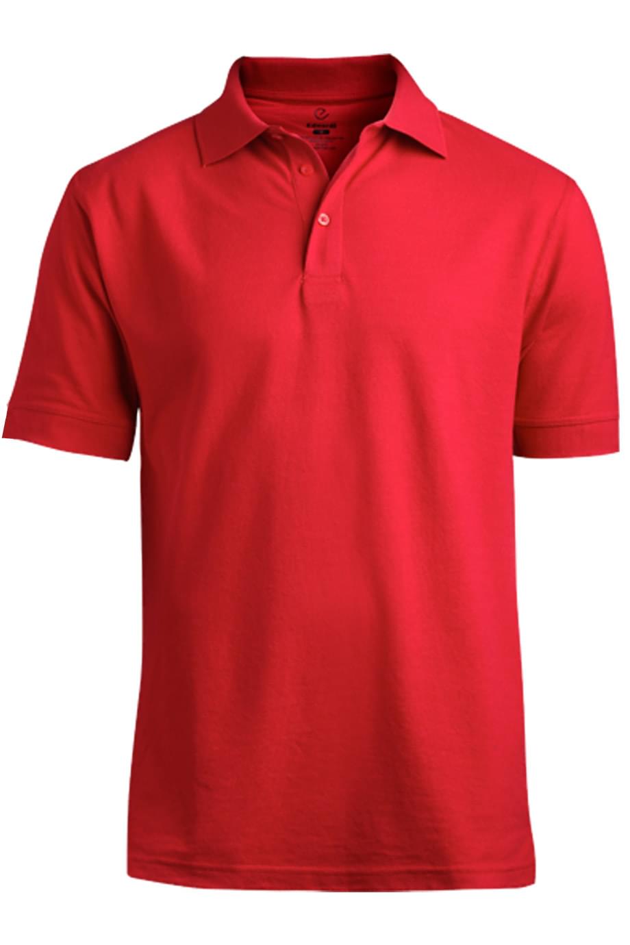 1500 Edwards Men's Blended Pique Short Sleeve Polo Shirt